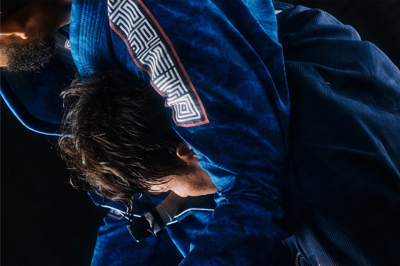 Albino & Preto Links up With Singaporean Artist Jahan for an Intergalactic Capsule Release info collaboration camo jiu jitsu gi martial arts