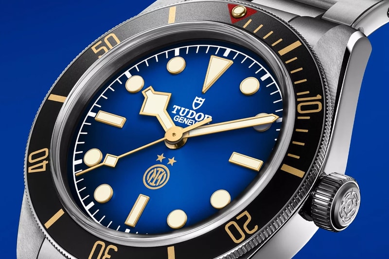 Inter Milan Connects With Tudor on Limited Edition Black Bay 58 Watch second star feature 20th league title 20th scudetoo serie a winner milan italy Nerazzurri