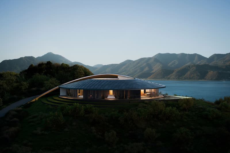 big bjarke ingels not a hotel setouchi japanese island japan sea villas purchase preview images look natural materials features architecture