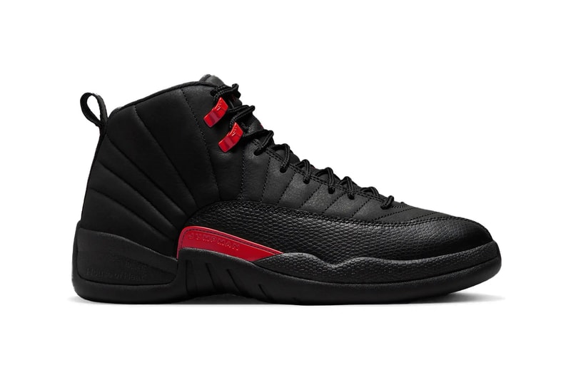 Air Jordan 12 “Bloodline” CT8013-060 Release info official look black varsity red january 2025 replace Flu Game jordan brand michael jordan shoe release