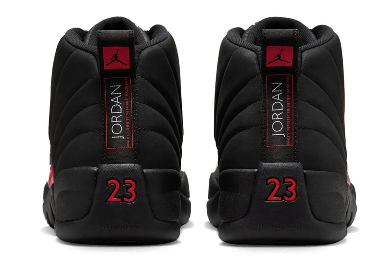 Air Jordan 12 “Bloodline” CT8013-060 Release info official look black varsity red january 2025 replace Flu Game jordan brand michael jordan shoe release