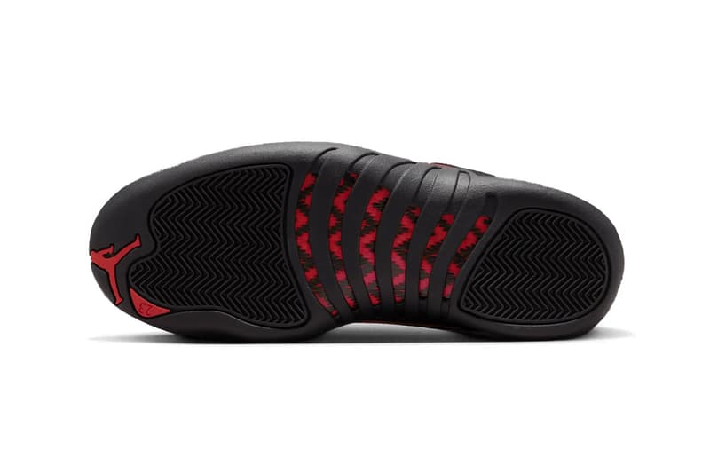 Air Jordan 12 “Bloodline” CT8013-060 Release info official look black varsity red january 2025 replace Flu Game jordan brand michael jordan shoe release