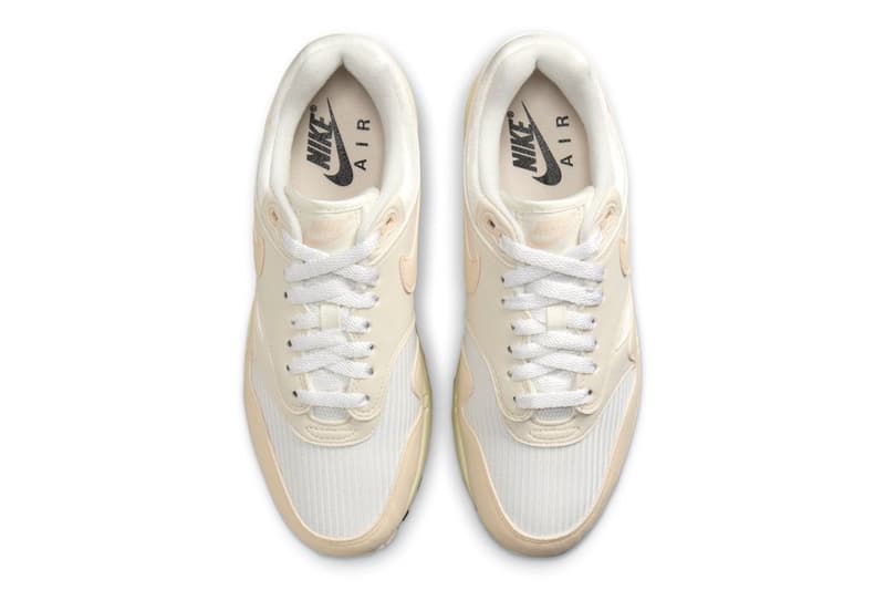 Official Look Nike Air Max 1 “Guava Ice” Sail/Guava ice-Phantom-Black-Coconut Milk summer 2024 release info swoosh air max day