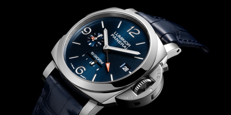 Panerai Luminor Dieci Giorni GMT PAM01482 Release Info P.2003 automatic caliber 10 day power reserve 