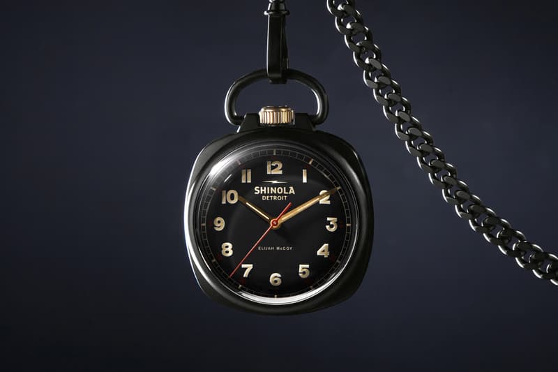 Shinola Elijah McCoy Pocket Watch Limited Edition Release Info THE REAL McCOY