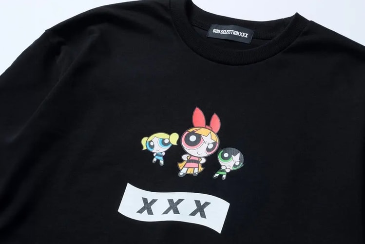 GOD SELECTION XXX Continues 11th Anniversary Celebrations with 'The Powerpuff Girls' T-Shirt Capsule