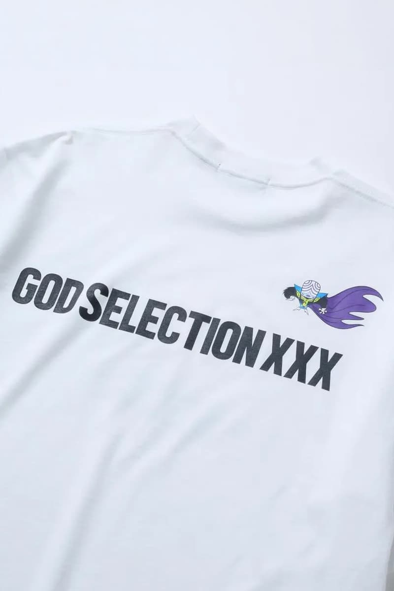 the powerpuff girls bubbles blossom buttercup mojo jojo god selection xxx 11th anniversary t shirt capsule collection official release date info photos price store list buying guide