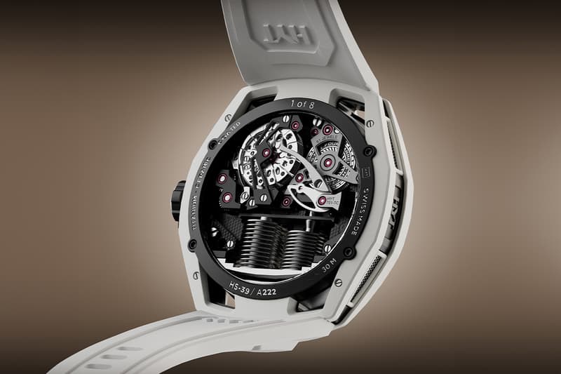 HYT Conical Tourbillon Panda H03236-A Release Limited Edition Info 701 TC caliber white agate crystals titanium white ceramic coating 