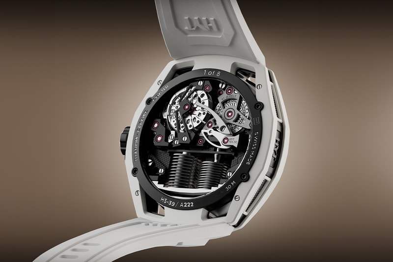 HYT Conical Tourbillon Panda H03236-A Release Limited Edition Info 701 TC caliber white agate crystals titanium white ceramic coating 