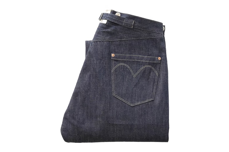 levi's 501 9 rivet blue jeans original first ever pair produced 1853 brand anniversary hong kong store reproduction archives details photos