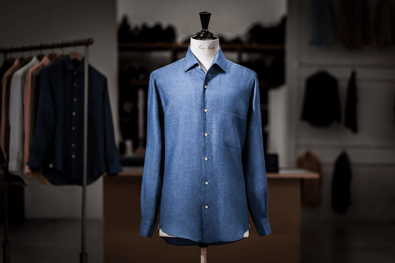 Track Your Linen Footprint With Loro Piana's Sustainable André Shirt