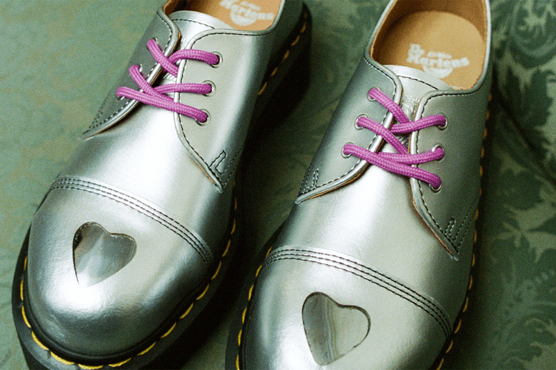 The MadeMe x Dr. Martens 1461 Quad Shoe Opens Hearts of Steel