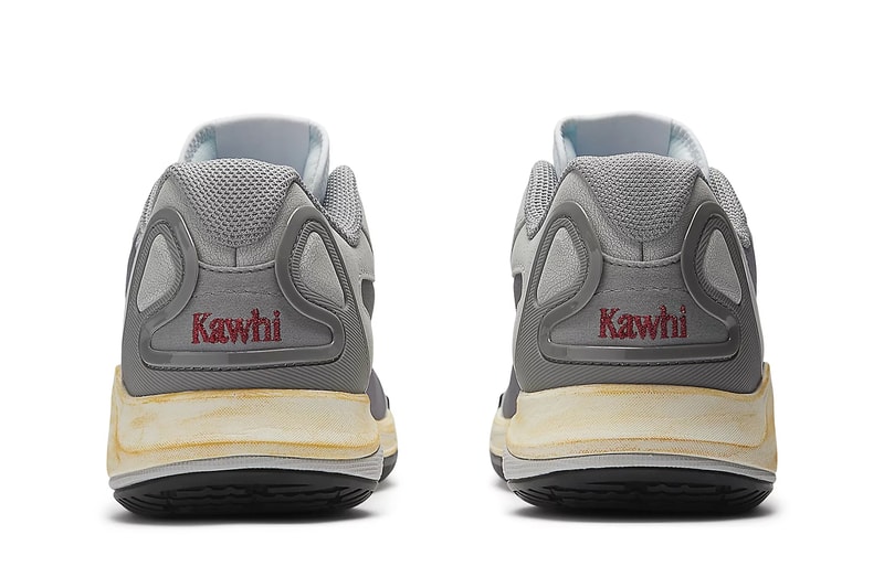 Official Look at the New Balance Kawhi 4 "Grey Days" BBKLSGD4 Slate Grey/Angora May release date basketball shoes los angeles clippers