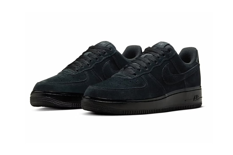 Nike Air Force 1 Low Black Suede HM9659-001 Release Info