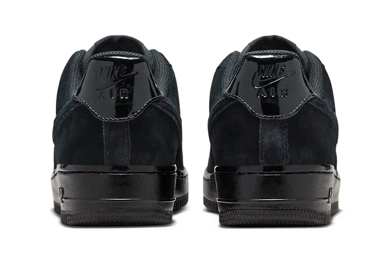 Nike Air Force 1 Low Black Suede HM9659-001 Release Info