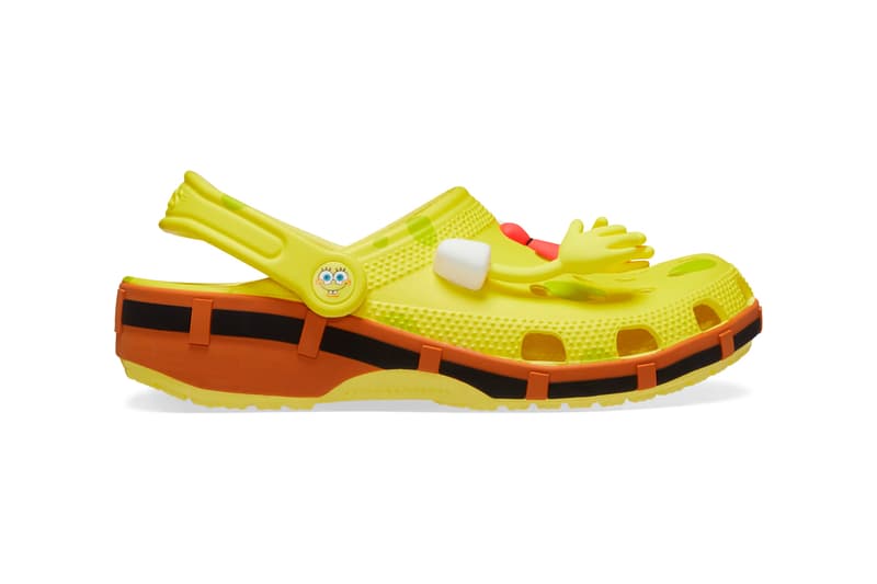 'SpongeBob Squarepants'-Themed Crocs Have Arrived patrick star aye aye acaptain under the seas clogs bikini bottom nickelodeon cozzzy sandal 209826-2Y2 OFF COURT CLOG 209825-001 209479-737 patrick 209824-7HD jibbitz