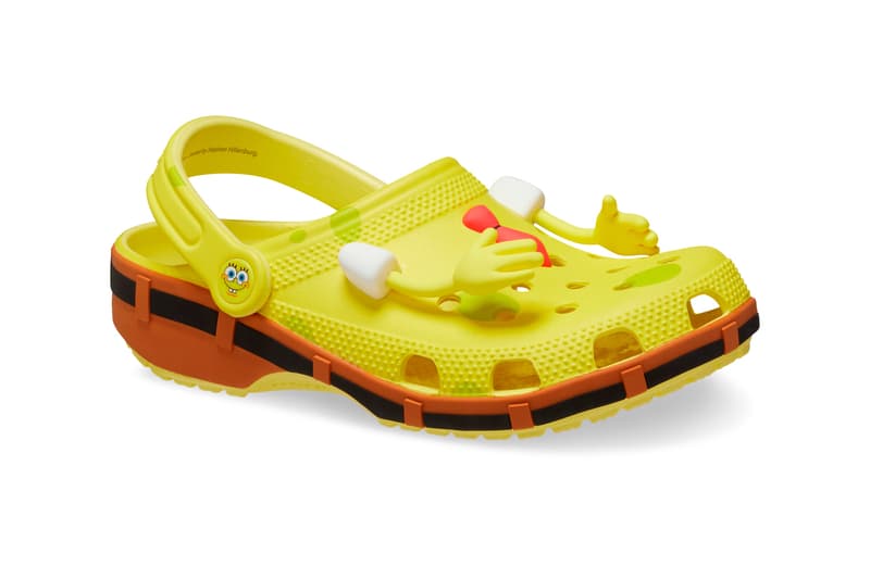 'SpongeBob Squarepants'-Themed Crocs Have Arrived patrick star aye aye acaptain under the seas clogs bikini bottom nickelodeon cozzzy sandal 209826-2Y2 OFF COURT CLOG 209825-001 209479-737 patrick 209824-7HD jibbitz