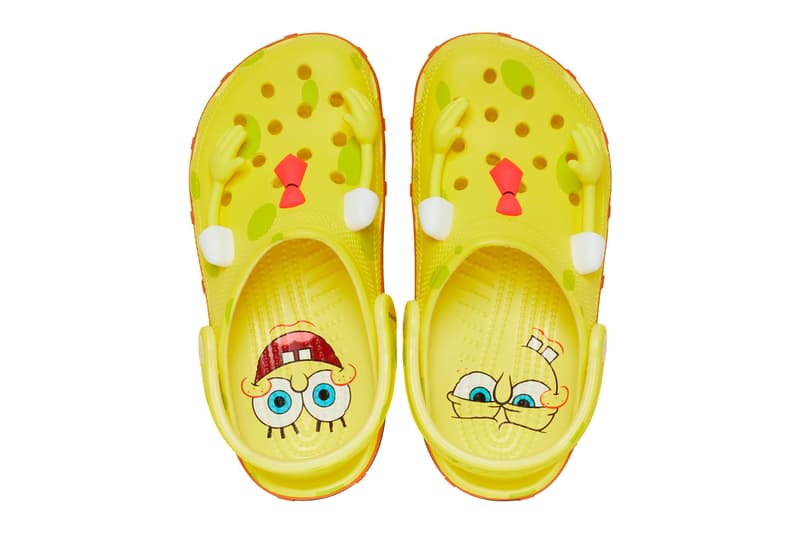 'SpongeBob Squarepants'-Themed Crocs Have Arrived patrick star aye aye acaptain under the seas clogs bikini bottom nickelodeon cozzzy sandal 209826-2Y2 OFF COURT CLOG 209825-001 209479-737 patrick 209824-7HD jibbitz