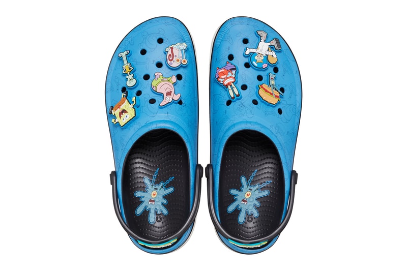 'SpongeBob Squarepants'-Themed Crocs Have Arrived patrick star aye aye acaptain under the seas clogs bikini bottom nickelodeon cozzzy sandal 209826-2Y2 OFF COURT CLOG 209825-001 209479-737 patrick 209824-7HD jibbitz