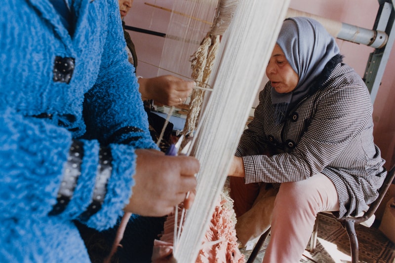 Stüssy Reunites With Artisan Project for Boucherouite Rugs Made Out of Upcycled T-Shirts
