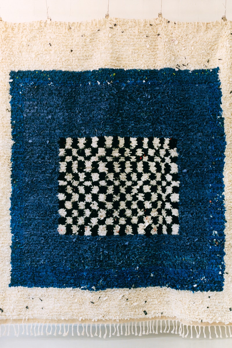 Stüssy Reunites With Artisan Project for Boucherouite Rugs Made Out of Upcycled T-Shirts