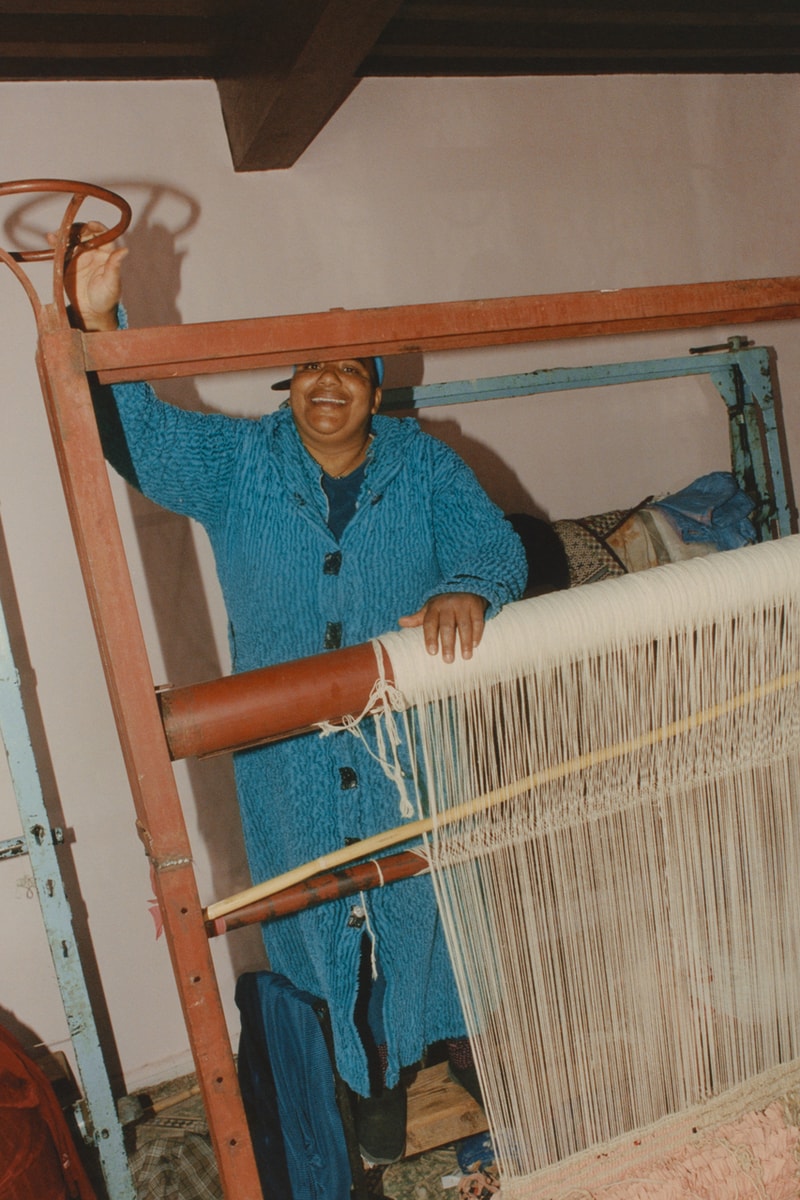 Stüssy Reunites With Artisan Project for Boucherouite Rugs Made Out of Upcycled T-Shirts