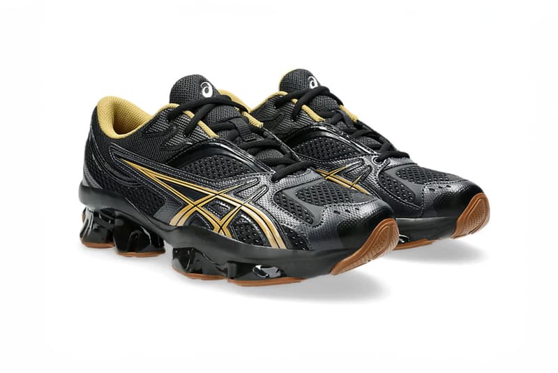 ASICS x Kiko Kostadinov Launch ASICS GEL-QUANTUM ZIENTZIA in “Black/Gold" Footwear