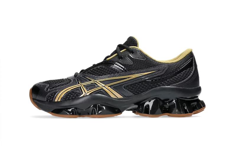 ASICS x Kiko Kostadinov Launch ASICS GEL-QUANTUM ZIENTZIA in “Black/Gold" Footwear