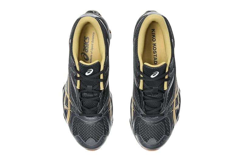 ASICS x Kiko Kostadinov Launch ASICS GEL-QUANTUM ZIENTZIA in “Black/Gold" Footwear