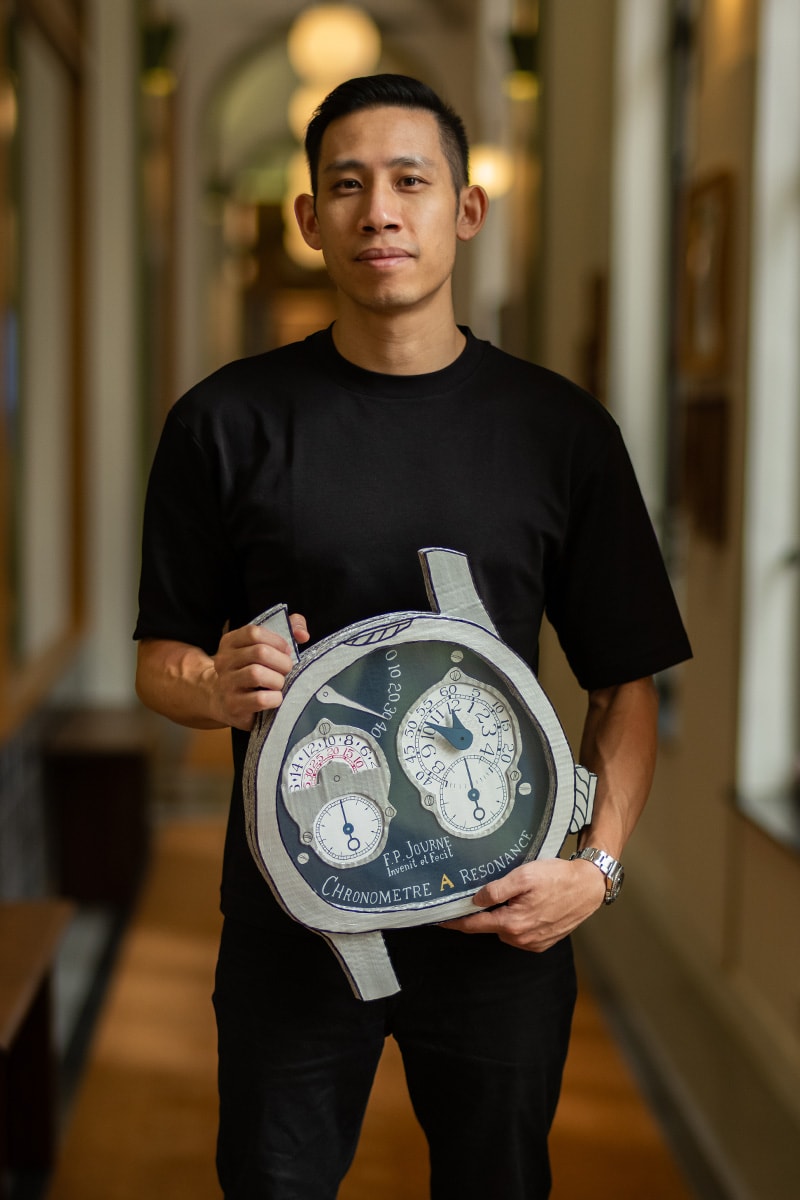 LABEG Gabriel Gabe Lau Cardboard Paper Watch Artist Collector Interview Hong Kong 