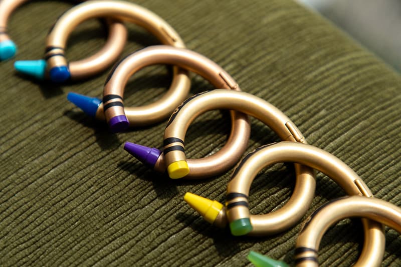 Nadine Ghosn Announces New "Color-Full" Crayola Jewelry Collaboration lil yachty bracelets crayola pencil crayon nostalgic stationery