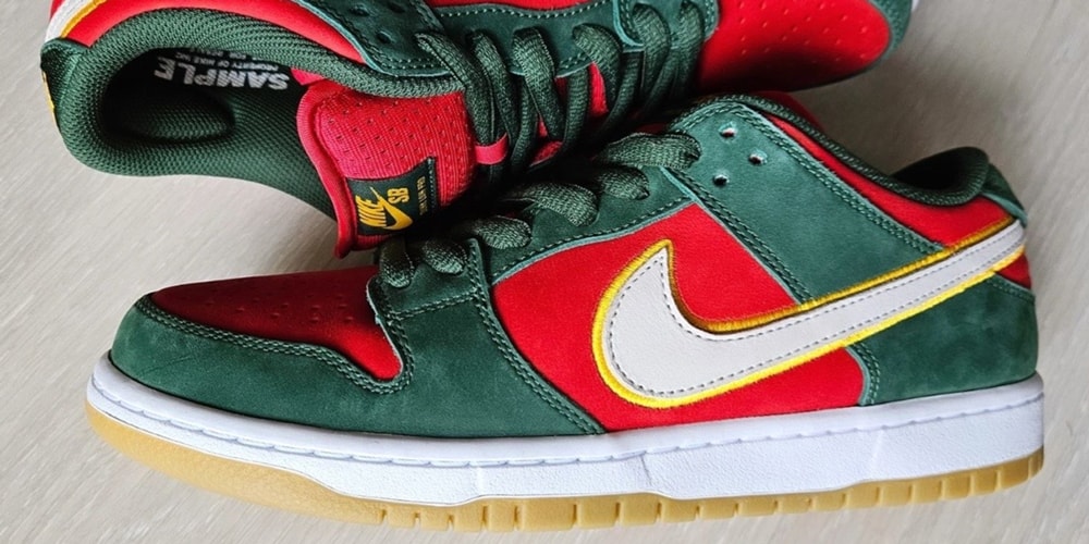 Nike SB Dunk Low PRM Surfaces in "Seattle Supersonics"