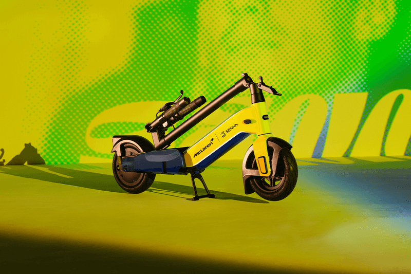 Pure Electric McLaren Senna Foundation eScooter racing formula 1 Adam Norris lando Norris