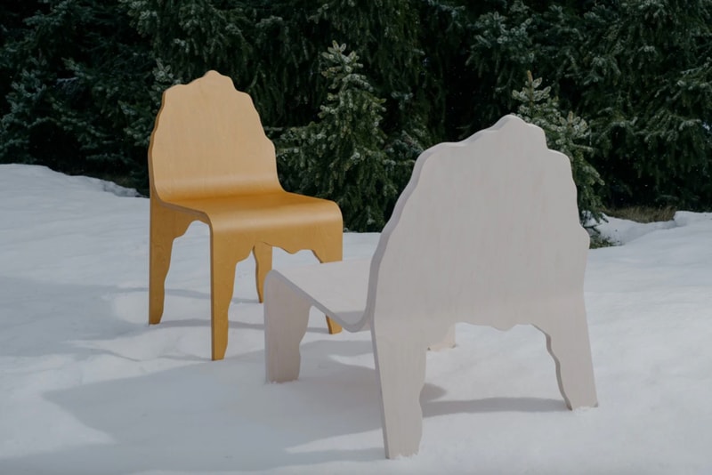 Made by Choice Snarkitecture LIEKSA Chair wood chair pressed steam bending technique new york design firm finland halikko