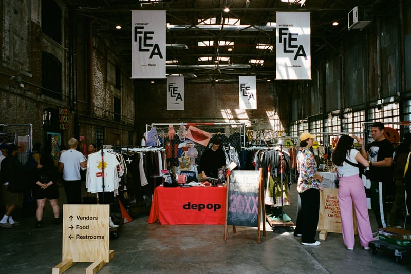 Все, что произошло с Depop на Hypebeast Flea в Нью-Йорке