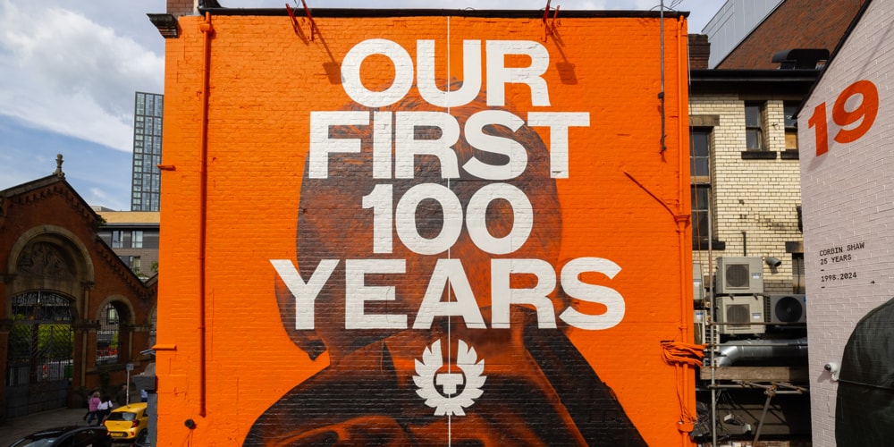 Belstaff окрасил Манчестер в оранжевый цвет в честь знаменательной годовщины