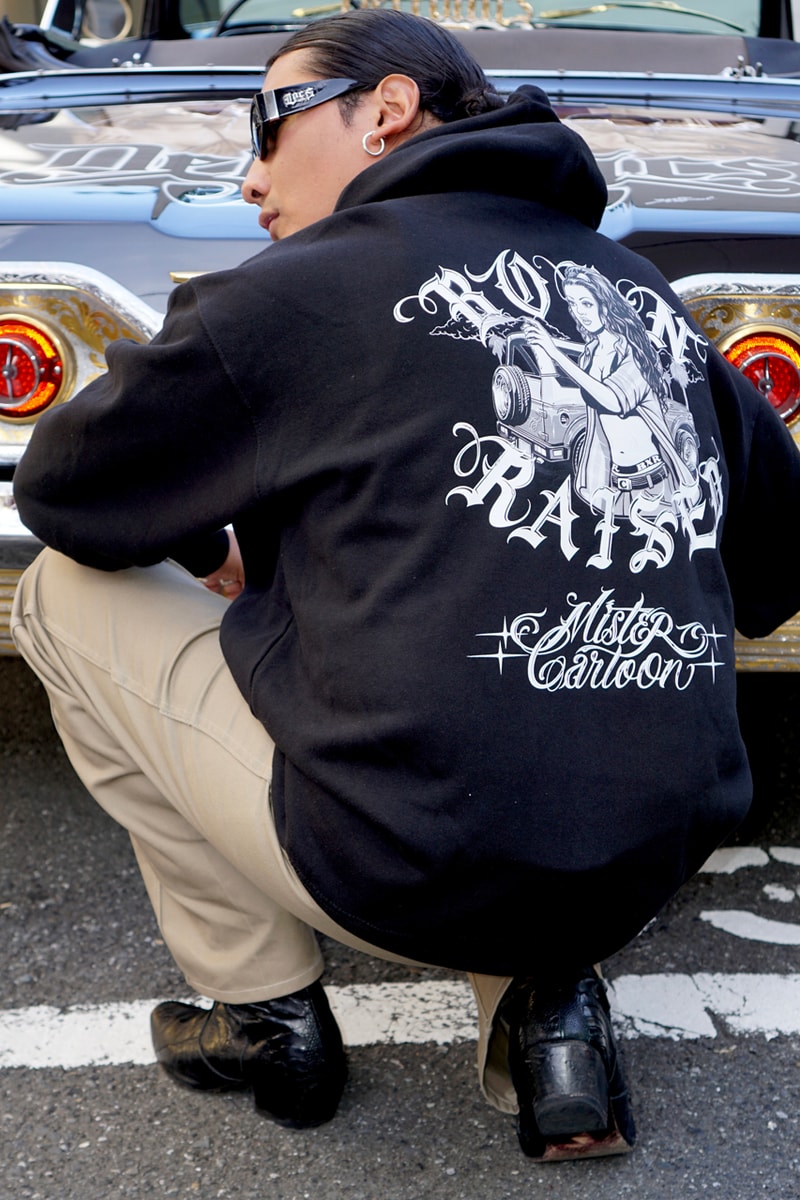 Born X Raised Taps Mister Cartoon for "Tokyo Tour 24" Collection