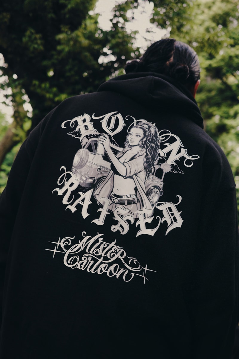 Born X Raised Taps Mister Cartoon for "Tokyo Tour 24" Collection