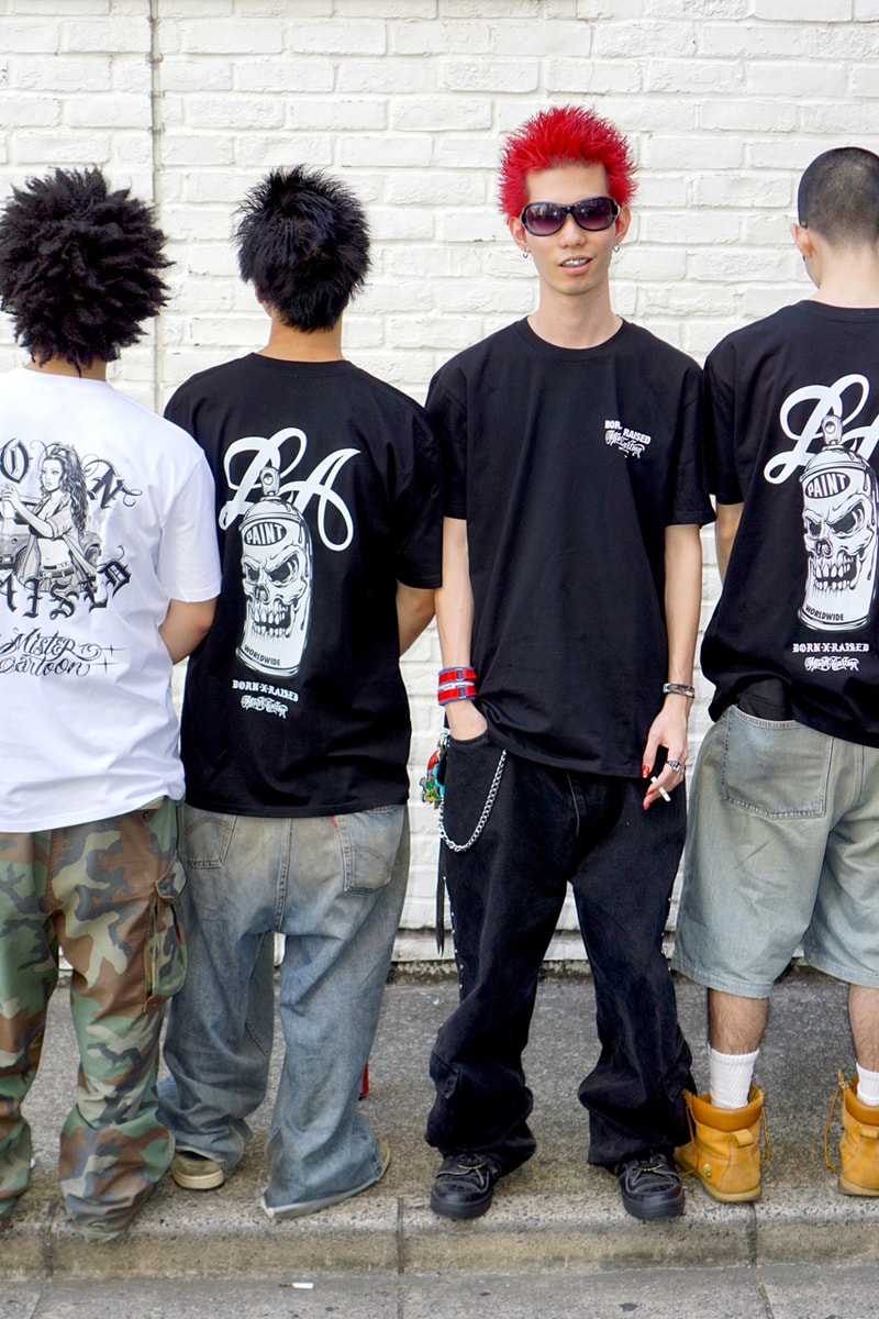 Born X Raised Taps Mister Cartoon for "Tokyo Tour 24" Collection