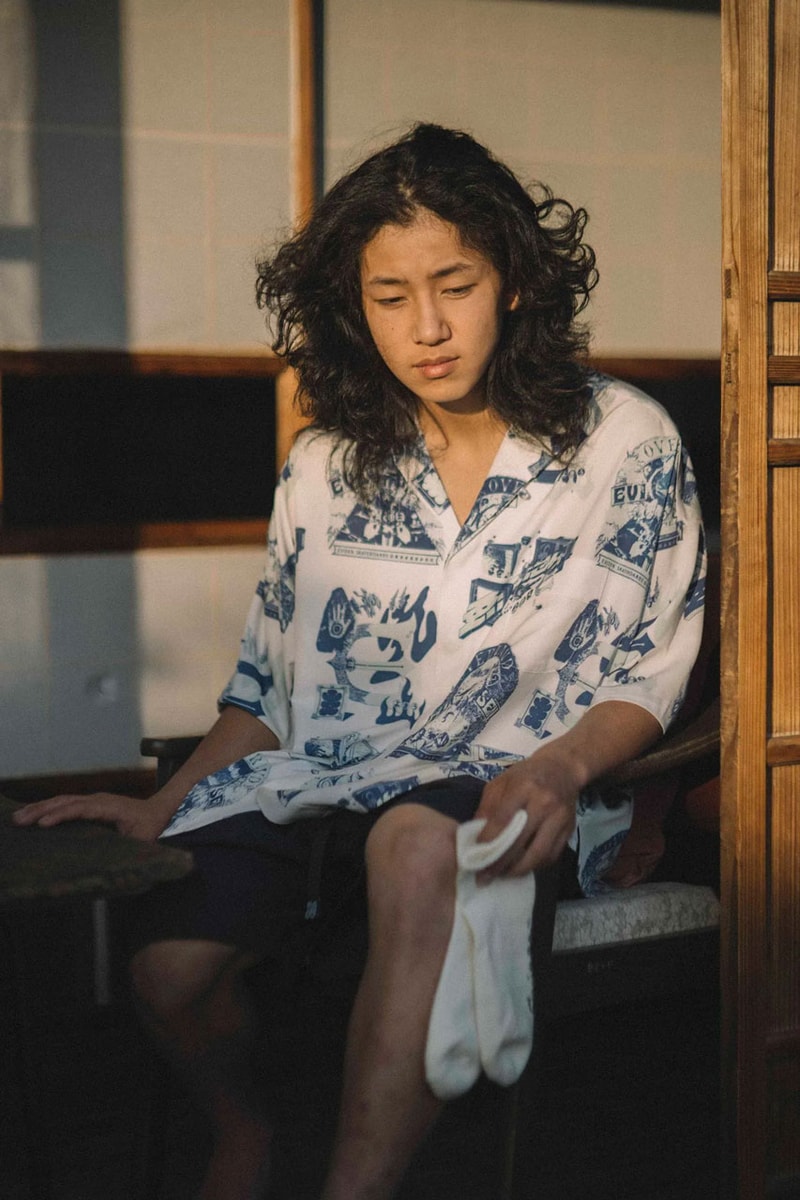 Evisen's Summer 2024 Range Offers Something for Every Scenario suicoke footwear collab collection capsule spring winter clothing apparel japanese tokyo skate skateboarding skateboards streetwear imprint store location shirt graphic lookbook bag vest collaboration sneaker slide sandal LETA-AB foot