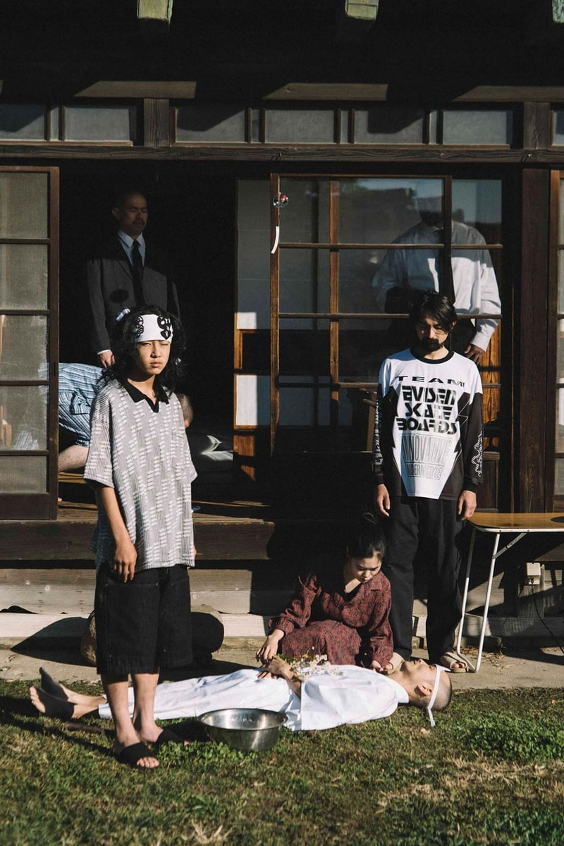 Evisen's Summer 2024 Range Offers Something for Every Scenario suicoke footwear collab collection capsule spring winter clothing apparel japanese tokyo skate skateboarding skateboards streetwear imprint store location shirt graphic lookbook bag vest collaboration sneaker slide sandal LETA-AB foot