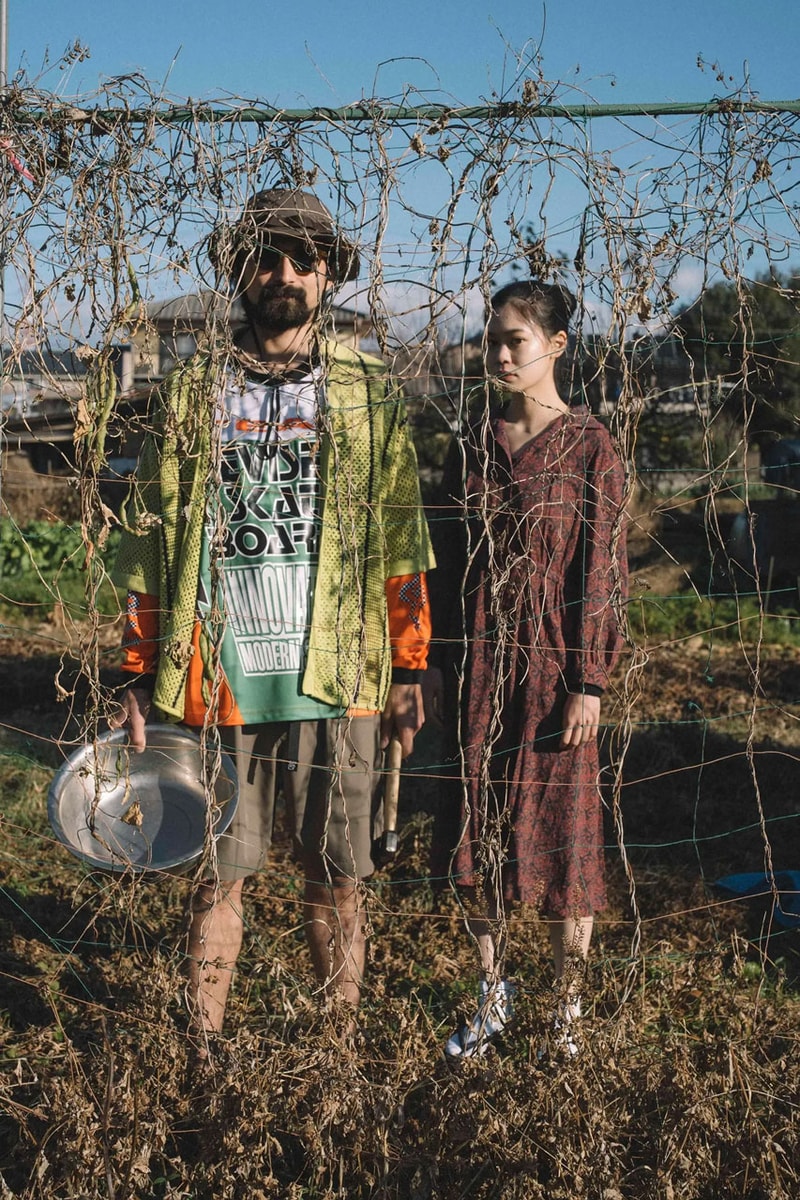 Evisen's Summer 2024 Range Offers Something for Every Scenario suicoke footwear collab collection capsule spring winter clothing apparel japanese tokyo skate skateboarding skateboards streetwear imprint store location shirt graphic lookbook bag vest collaboration sneaker slide sandal LETA-AB foot