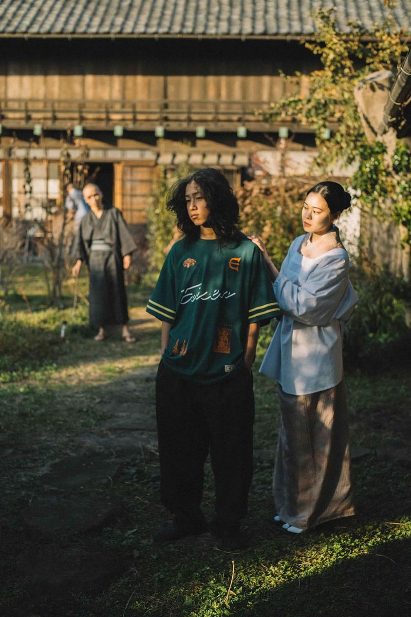 Evisen's Summer 2024 Range Offers Something for Every Scenario suicoke footwear collab collection capsule spring winter clothing apparel japanese tokyo skate skateboarding skateboards streetwear imprint store location shirt graphic lookbook bag vest collaboration sneaker slide sandal LETA-AB foot