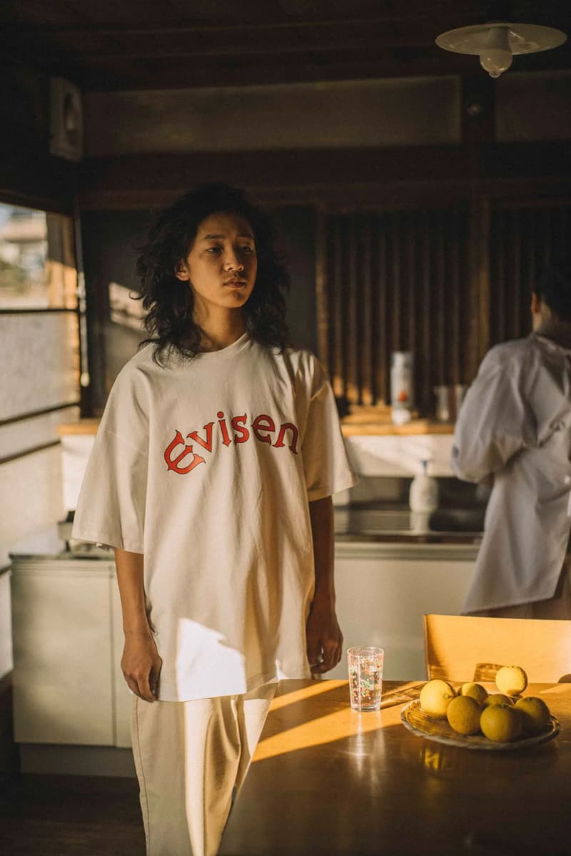 Evisen's Summer 2024 Range Offers Something for Every Scenario suicoke footwear collab collection capsule spring winter clothing apparel japanese tokyo skate skateboarding skateboards streetwear imprint store location shirt graphic lookbook bag vest collaboration sneaker slide sandal LETA-AB foot