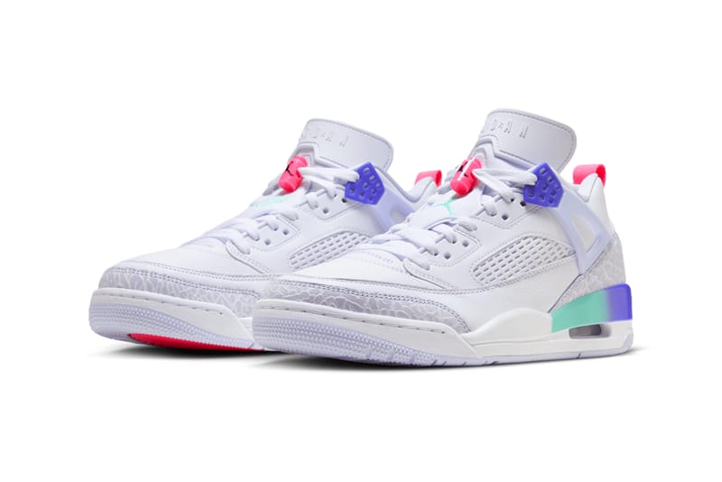 pink jordan spizike