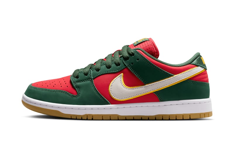 Official Look at the Nike SB Dunk Low "Seattle Supersonics"