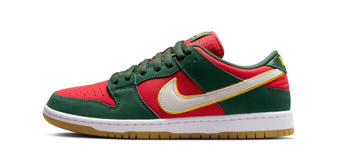 Official Look at the Nike SB Dunk Low "Seattle Supersonics"