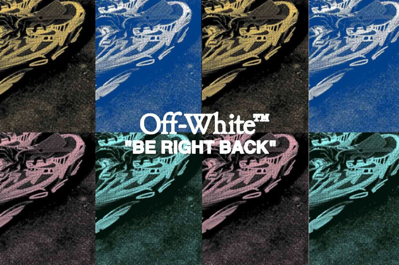 "Be Right Back" Real Quick in the New Off-White™ Sneaker footwear price release date link new york city nyc launch website store off white virgil abloh fashion shoe upper leather lace milan design paris flagship location