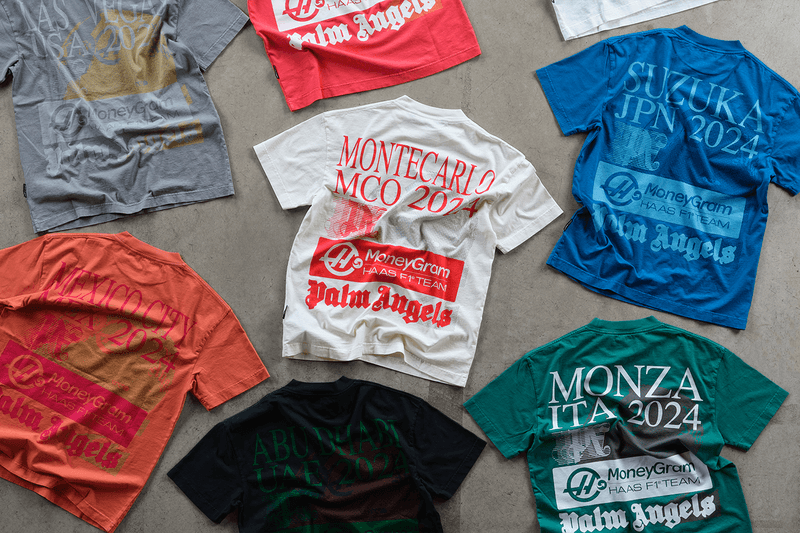 Palm Angels Formula 1 Interview Francesco Ragazzi menswear womenswear streetwear monaco grand prix haas f1 heavensake sake collaboration