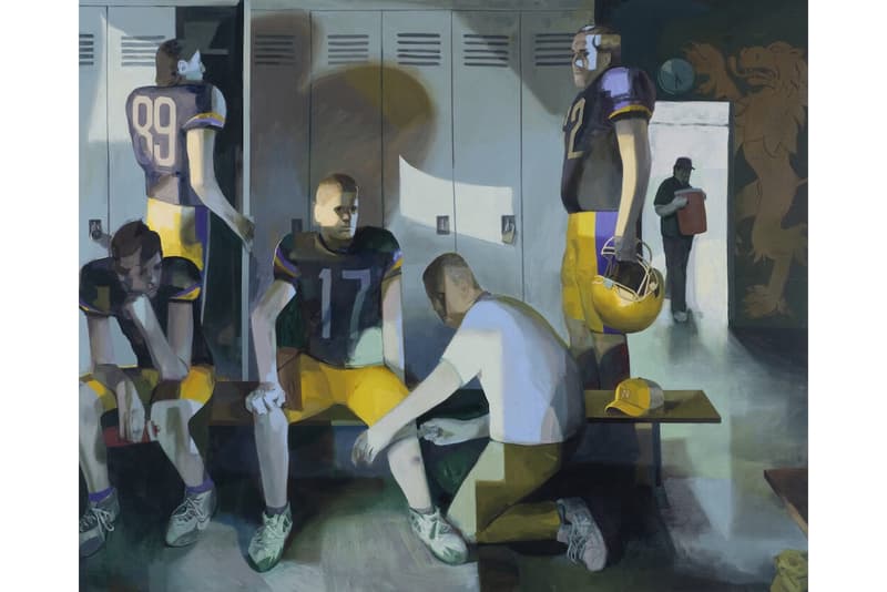 matt bollinger halftime show mothers tankstation london exhibition paintings